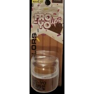 Sealed LA Colors Fro-yo Lips Lip Balm Chocolate NWT
